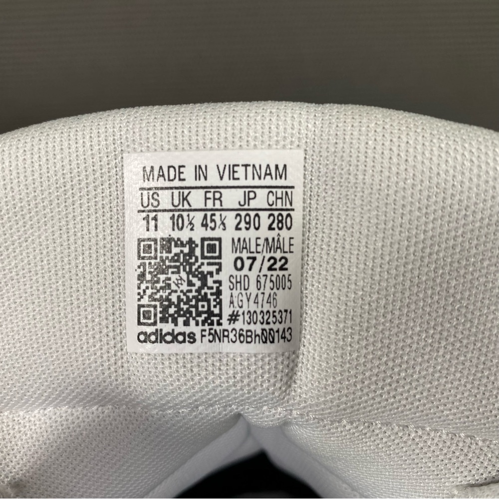 🆕 Adidas Hoops 3.0 Mid Friendship Day Basketball Shoe Sneaker Men’s US 11 White - Picture 9 of 13